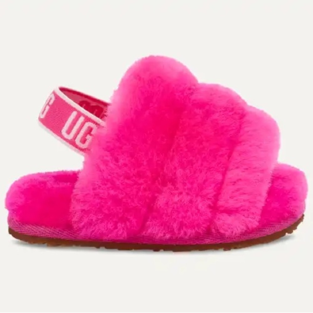 Ugg Pink Fluff Yeah Slide Sz. 04/05​​​